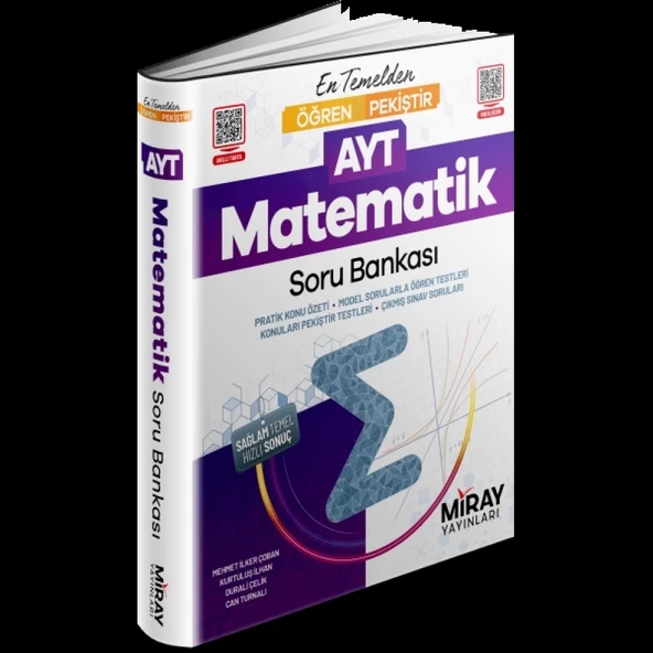 Miray Öğren Pekiştir AYT Matematik Konu Özetli Soru Bankası ürün görseli 1