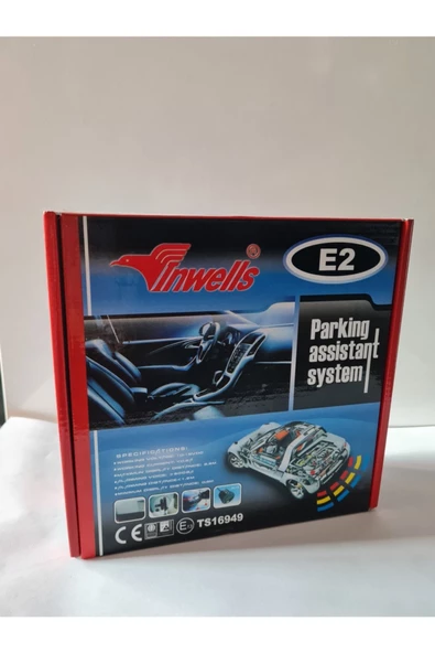 Inwells E2 Park Sensörü Göstergeli - Sesli - Siyah (unıversal) ürün görseli 1