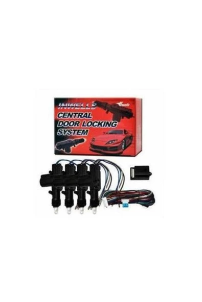Inwells Merkezi Kilit Motoru 4 Kapı Beyin Tesisat 12v Üniversal- Inwells 025001 ürün görseli 1