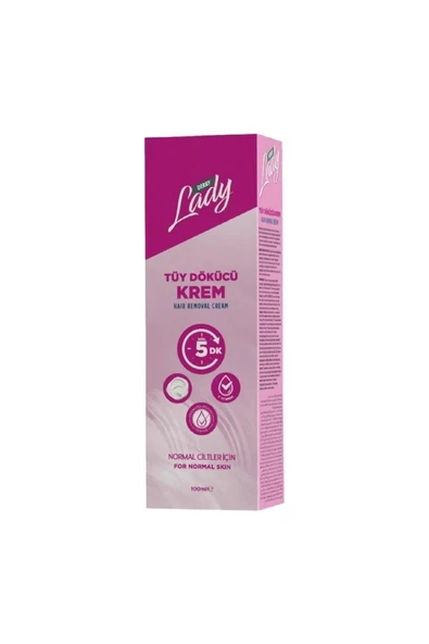 Derby Lady Tüy Dökücü Krem Normal 100 ml ürün görseli 1