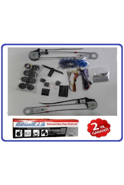 Inwells Üniversal Cam Kaldırma Seti Motoru Modülü Ön Veya Arka 2 Kapı-inwells 25020 ürün görseli 1