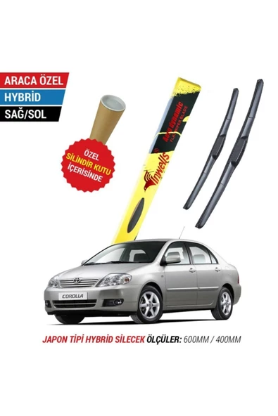 Inwells Toyota Corolla Inwells Hybrid Silecek (2002-2006) ürün görseli 1