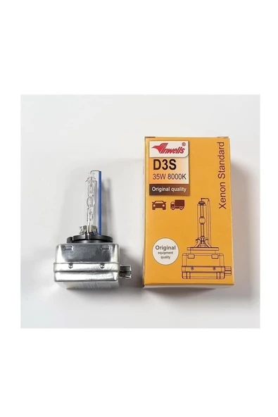 Inwells XENON ZENON AMPUL D3S 35W 8000K İNWELLS 027009 1 ADET ürün görseli 1