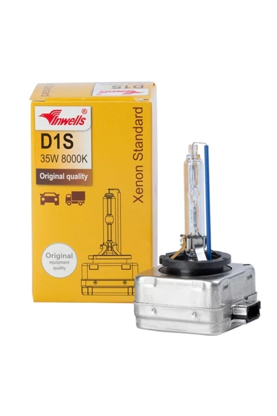 Inwells Xenon (zenon) Ampulü D1s 8000k Açık Mavi ürün görseli 1