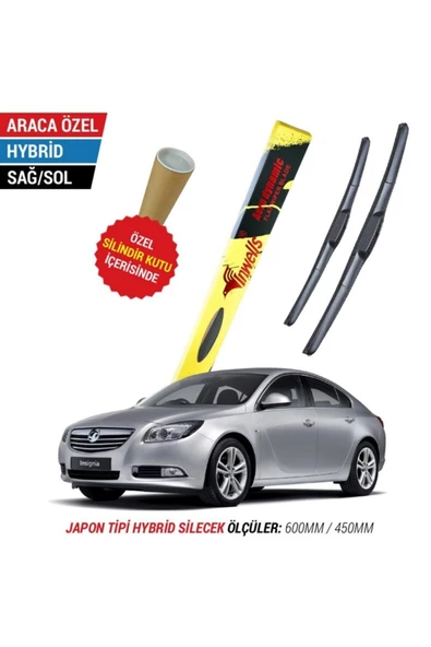 Inwells Opel Insignia Inwells Hybrid Silecek Takımı (2008-2016) ürün görseli 1