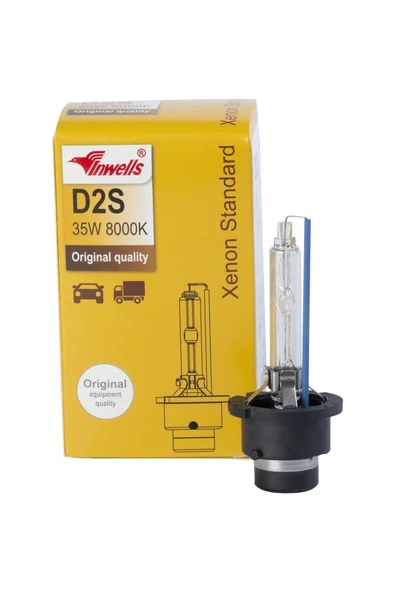 Inwells Xenon Oto Ampulü D2s 8000k açık mavi ürün görseli 1