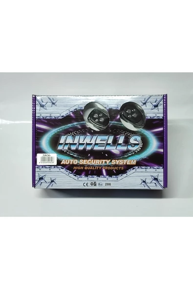 Inwells Oto Alarm Uzaktan Kumandalı 3805 12v ürün görseli 1