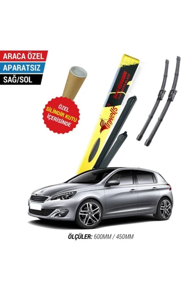 Inwells Peugeot 308 Inwells Muz Silecek Takımı (2014-2021) ürün görseli 1