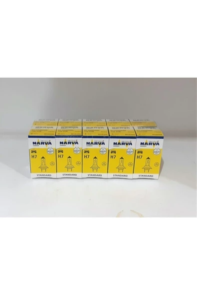 Narva 10 Adet 12v H7 55w Halojen Ampul 48328 ürün görseli 1
