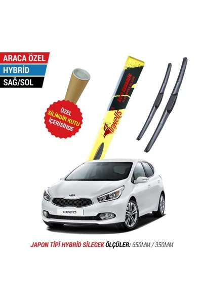 Inwells Kia Ceed Inwells Hybrid Silecek Takımı (2012-2018) ürün görseli 1