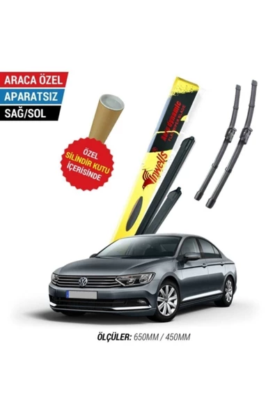 Inwells Vw Passat Inwells Muz Silecek Takımı (2015-2021 B8) ürün görseli 1