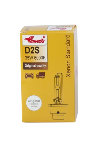 Inwells Xenon Oto Ampulü D2s 6000k ürün görseli 1
