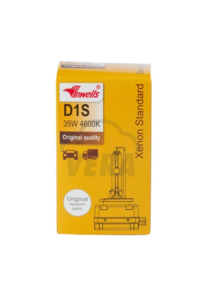 Inwells Xenon )Ampulü D1s 4600k ürün görseli 1