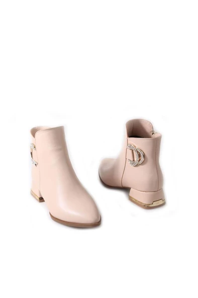 Papuçcity Dnz 03008 Kadın 3,5 Cm Topuklu Bot - Resim 11