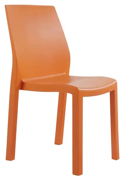 Papatya Yummy Sandalye - 1. Kalite Plastik Bahçe Balkon Sandalyesi ürün görseli 1