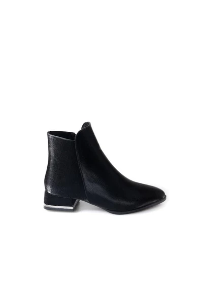 Papuçcity Dnz 03016 Kadın 3,5 Cm Topuklu Bot - Resim 3