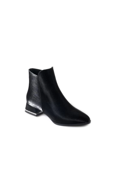 Papuçcity Dnz 03016 Kadın 3,5 Cm Topuklu Bot - Resim 2