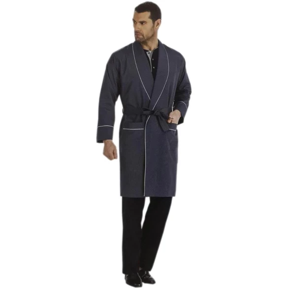 Pierre Cardin 5560 5'li Çeyizlik Röbdoşambır Erkek Pijama Takım ürün görseli 1