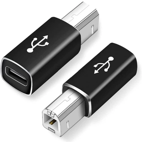 Type C To Usb B Midi Klavye Yazıcı Printer Çevirici Dönüştürücü Adaptör ürün görseli 1