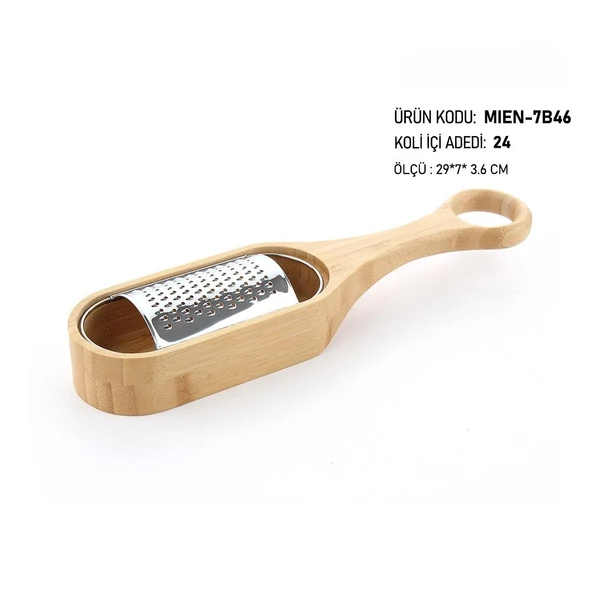 Mien Bambu Ring Saplı Hazneli Rende MİEN-7B46 ürün görseli 1