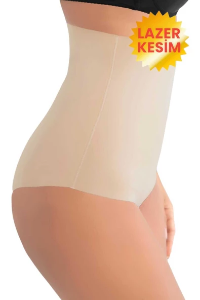 Kadın Lazer Kesim  İnceltici ve Toparlayıcı Yüksek Bel Slip Korse ürün görseli 1