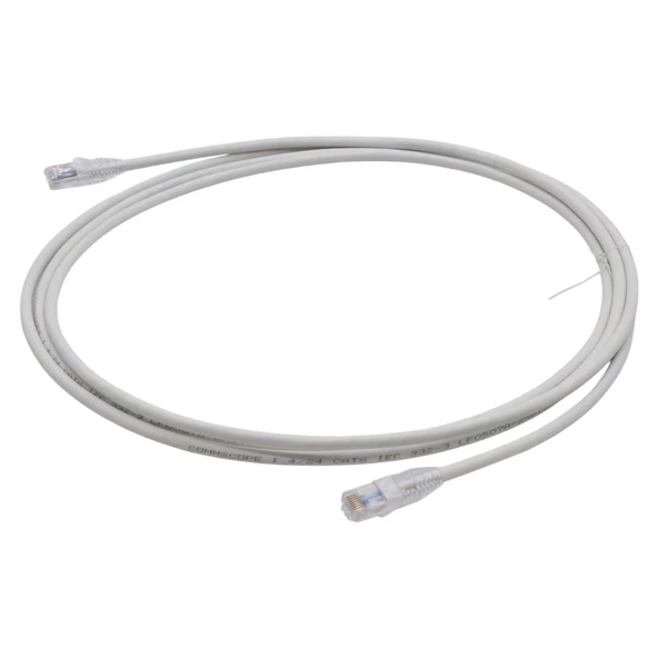 PATCH CORD UTP CAT6 3 MT WHITE (NPC06UZDB-WT003M) ürün görseli 1