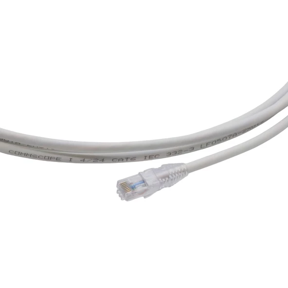 PATCH CORD UTP CAT6 3 MT WHITE (NPC06UZDB-WT003M) - Resim 3