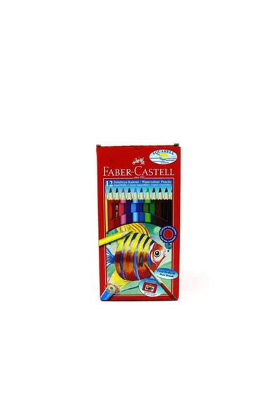 Faber Castell Kuru Boya Kalemi Redline Aquarell Karton Kutu 12'Li 5171110622000 ürün görseli 1