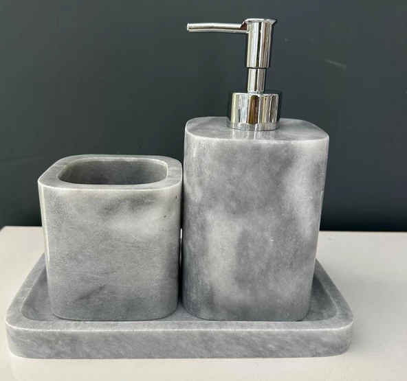 LARA HOME 3 LÜ MERMER SET ürün görseli 1