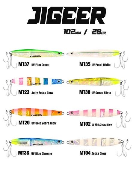 Fujin Jigeer 28gr 102mm Kaşık Yem - Resim 2