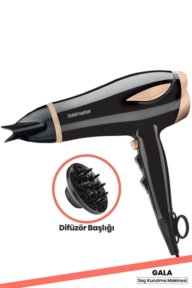 Goldmaster Gala Saç Kurutma (6138)Gold ürün görseli 1
