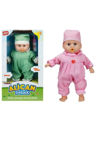 Türkçe Konuşan Oyuncak ALİCAN Et Bebek Seti 35 cm ürün görseli 1