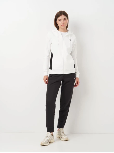 PUMA CLASSİC HOODED TRACKSUİT FL KADIN POLAR KAPÜŞONLU EŞOFMAN TAKIMI ürün görseli 1