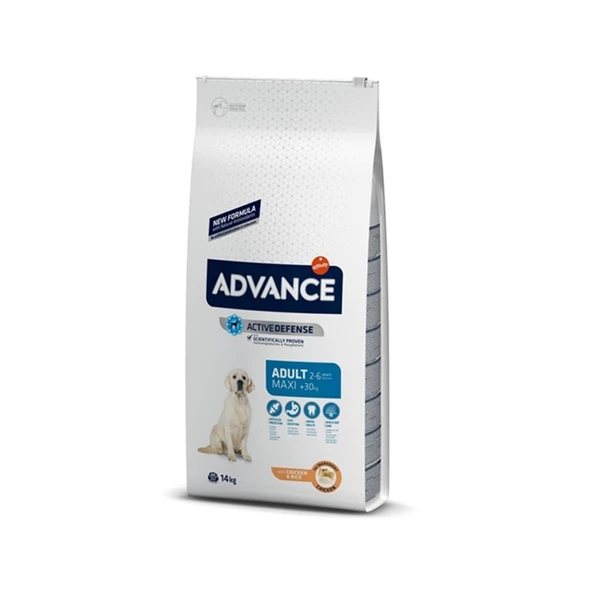 Advance Tavuklu ve Pirinçli Büyük Irk Yetişkin Köpek Maması 14kg ürün görseli 1