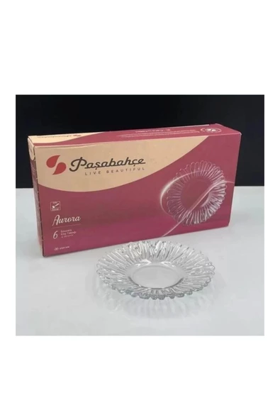 Paşabahçe aurora çay tabak bardak altı 6 lı çay tabağı 10531 ürün görseli 1