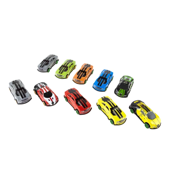 1:70 Ölçek Metal Arabalar Model 10'lu Set 7 Cm ürün görseli 1