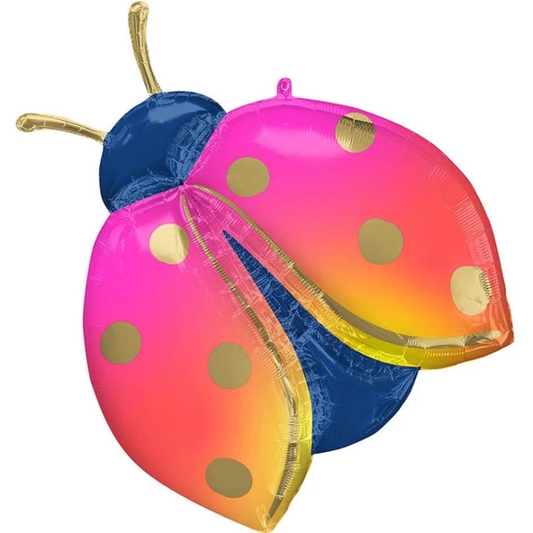 Uğur Böceği Folyo Balon 83x68 cm ürün görseli 1