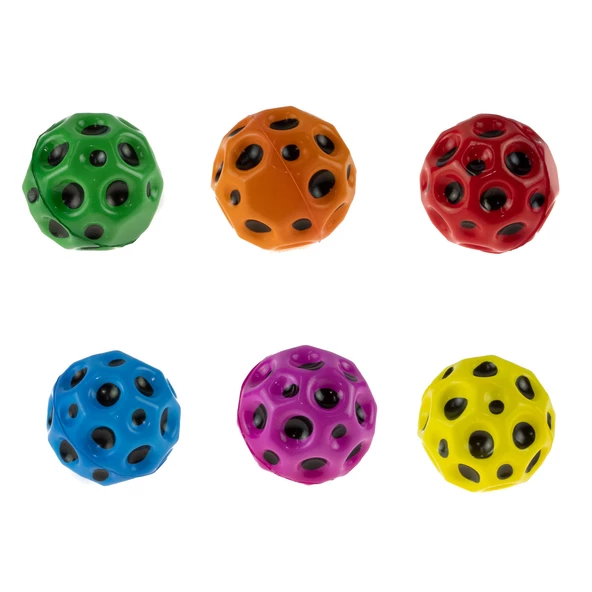 Oyuncak Uzay Topu Zıplayan Top 6'lı Set 6 Cm Işıklı ürün görseli 1