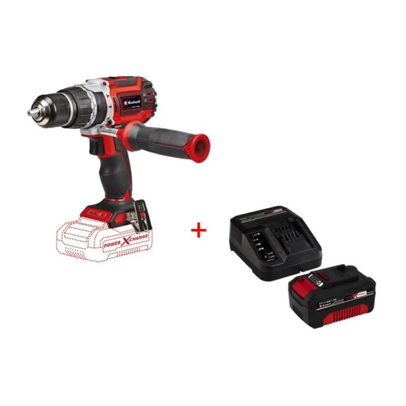 Einhell Tp-Cd 18/60 Li-I Bl Solo Akülü Darbeli Vidalama + 4 Ah Starter Kit ürün görseli 1