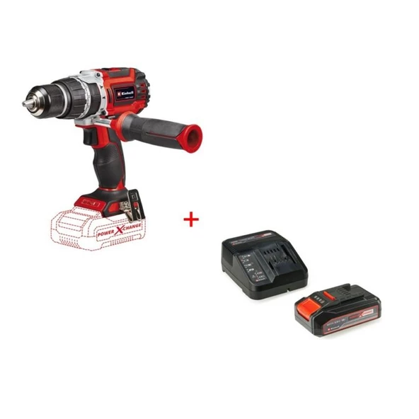 Einhell Tp-Cd 18/60 Li-I Bl Solo Akülü Darbeli Vidalama +2.5 Ah Starter Kit ürün görseli 1