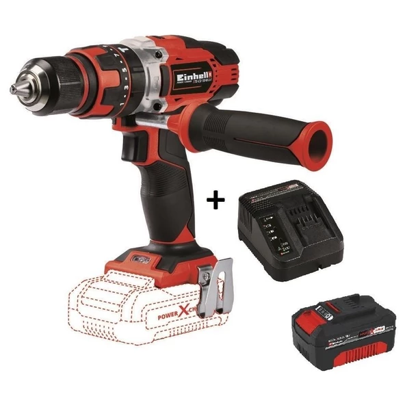 Einhell Te-Cd 18/48 Li-I Darbeli Matkap + 4.0 Ah Starter Kit ürün görseli 1