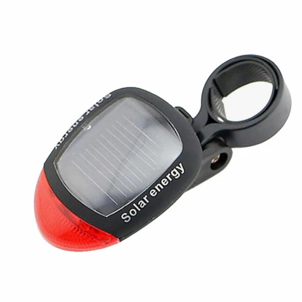 Bisiklet Lambası Güneş ile LED Şarj Edilebilir Bisiklet Kuyruk Solar Bisiklet Lambası ürün görseli 1