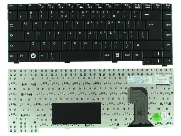 Fujitsu Siemens Amilo  Pi2530 Pi2540 Notebook Klavyesi - TR ürün görseli 1
