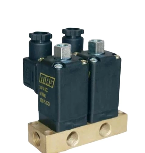 MAG VALF BV 1/4 - 3/2 12 DC 24 DC 220V İKİLİ ürün görseli 1