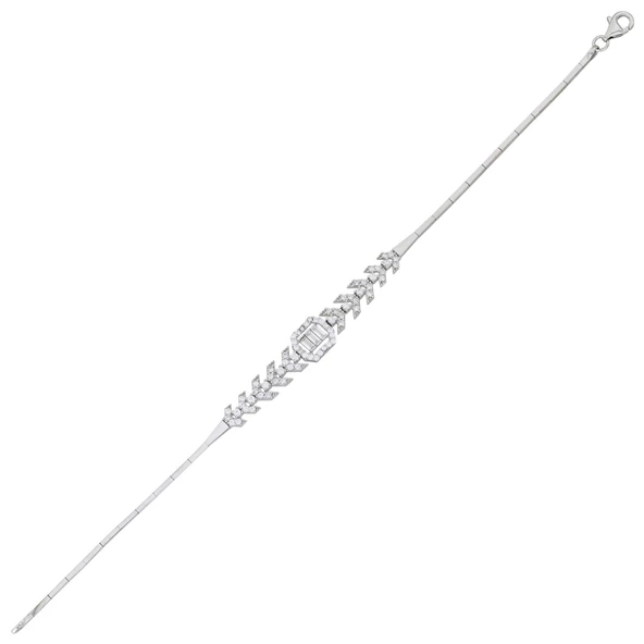 Taşlı Altın Bileklik T065145 ürün görseli 1