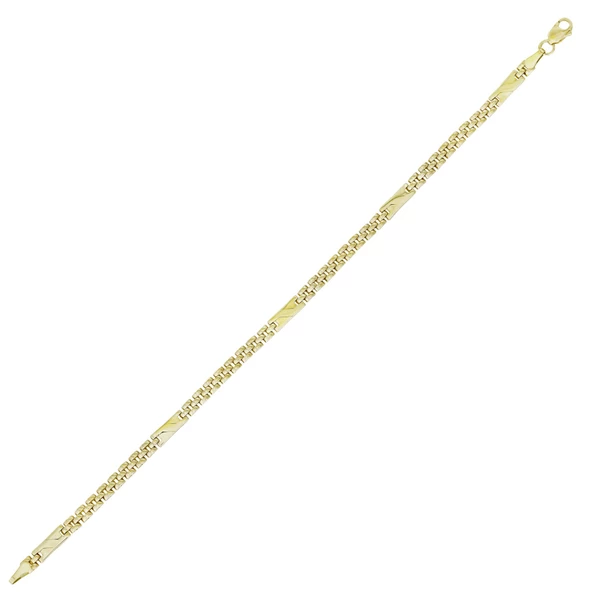 Altın Erkek Bileklik T069779 ürün görseli 1