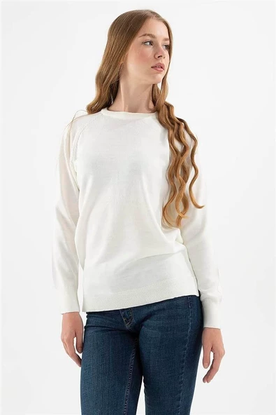FASHION FRIENDS KADIN BİSİKLET YAKA TUNİK 24K0242K1 ürün görseli 1