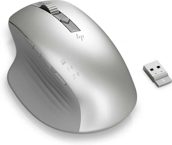 HP 930 Creator Kablosuz Bluettooth Mouse Gümüş 1D0K9AA - Resim 3