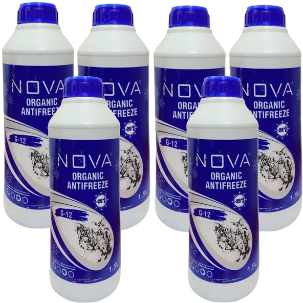 Nova -25 Derece Yeşil Antifriz 1.5 Litre (6 Adet) ürün görseli 1