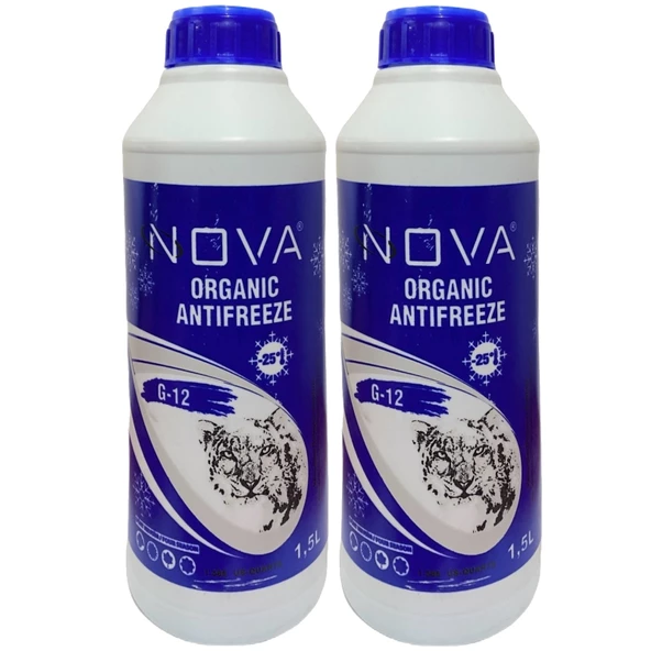Nova -25 Derece Yeşil Antifriz 2 x 1.5 Litre ürün görseli 1